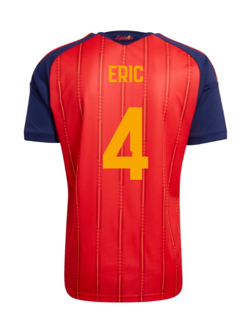 Spanien Eric Garcia #4 Heimtrikot WM 2026 Kurzarm Spanien Eric Garcia #4 Heimtrikot WM 2026 Kurzarm